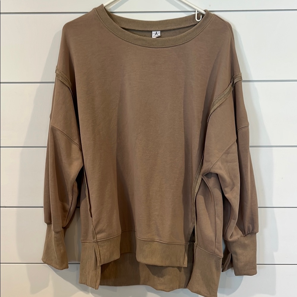 Casual Tan Women's Top